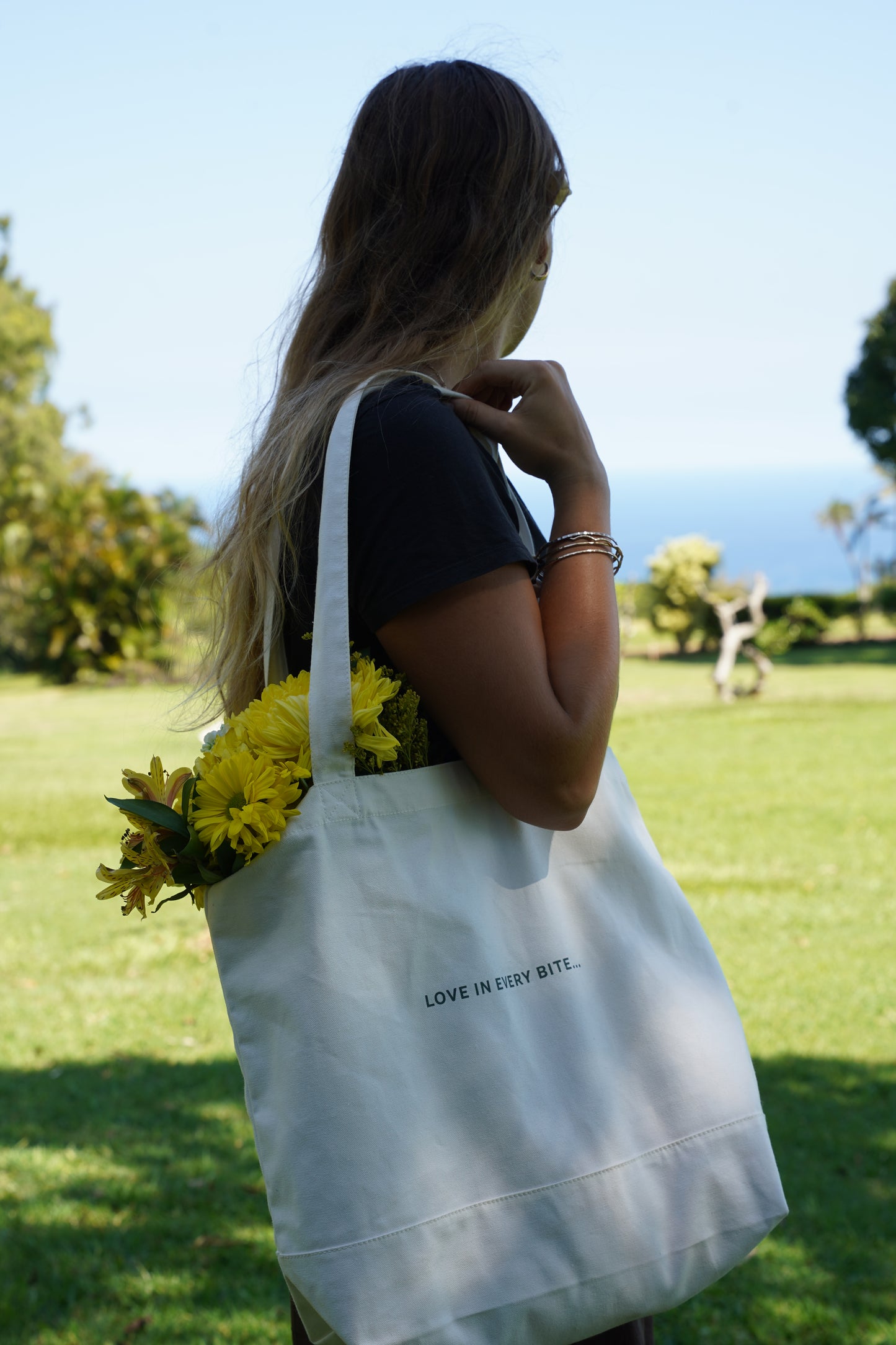 Love In Every Bite Tote Bag