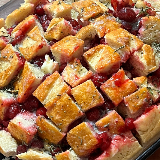 Cranberry Brie Herb Sourdough