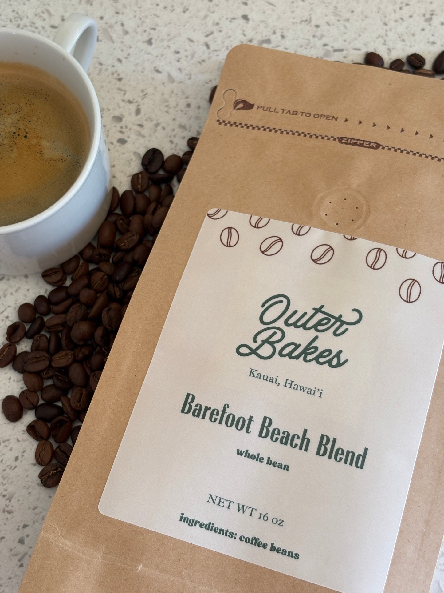 Barefoot Beach Blend: Whole Beans