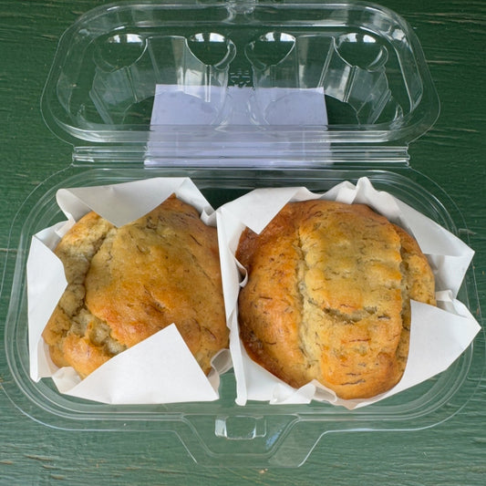 Banana Muffins (pack of 2)